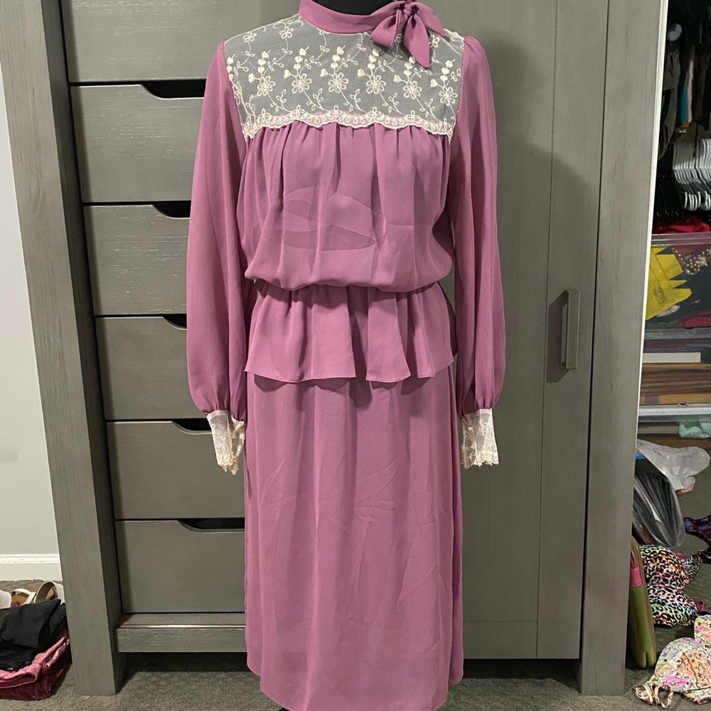 SUPER VINTAGE DRESS - Picture 1 of 16